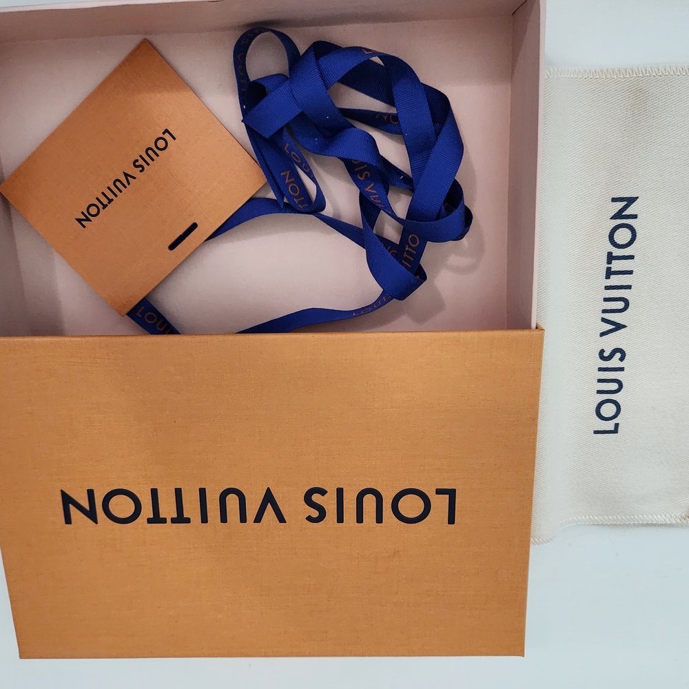Louis Vuitton Box with Blue Ribbon